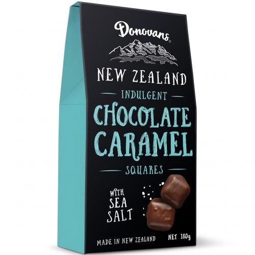 Donovans Chocolate Caramel with Sea Salt New Zealand Food Kiwi Importer