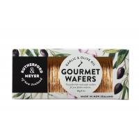 RM Gourmet Wafer Garlic Olive Oil 60g front2